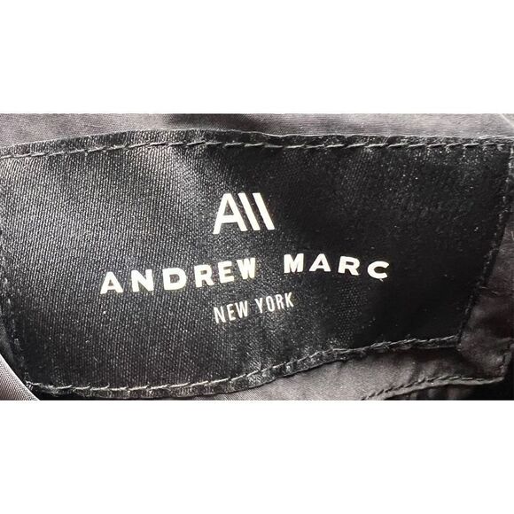 ANDREW MARC Sullivan Down Hooded Puffer Parka in Black NWT Size Small - Picture 7 of 9